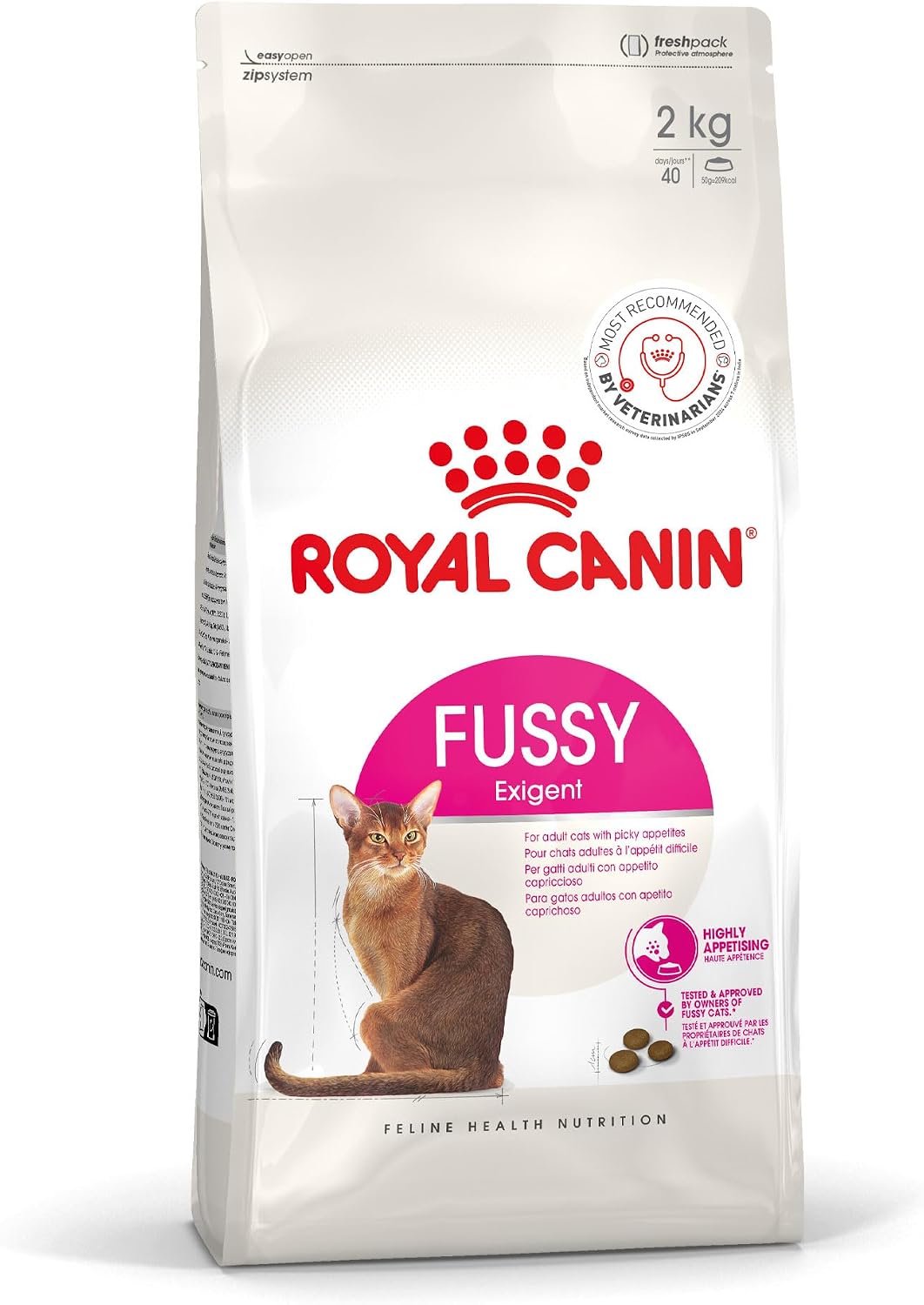Royal Canin Fussy Adult Dry Cat Food 2kg Rosh Posh LTD