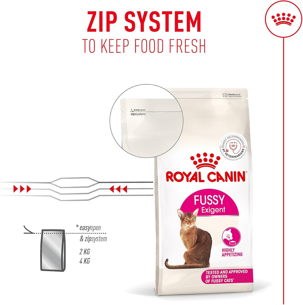 Royal Canin Fussy Adult Dry Cat Food 2kg Rosh Posh LTD