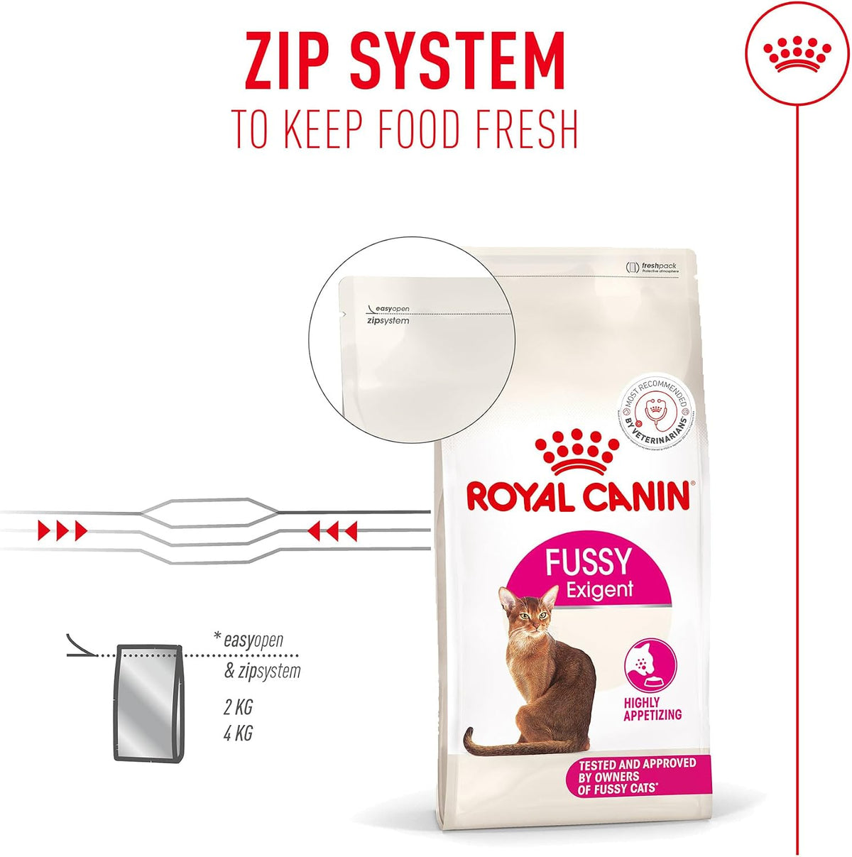 Royal Canin Fussy Adult Dry Cat Food 2kg Rosh Posh LTD