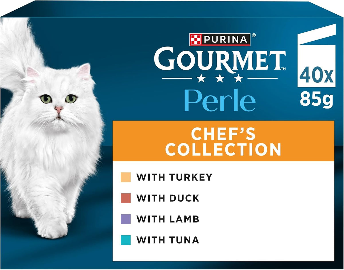 GOURMET Perle Chef's Collection Adult Wet Cat Food Rosh Posh LTD