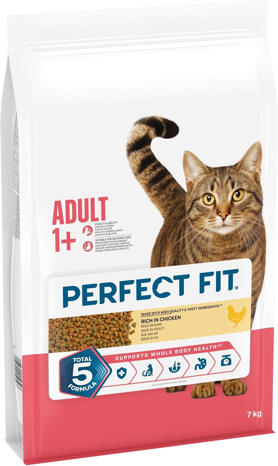 Adult 1+ Dry Cat Food Chicken 7 kgRosh Posh LTD