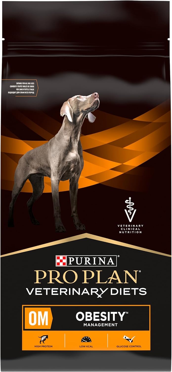 PRO PLAN VETERINARY DIETS OM Obesity Dry Dog Food 12kg Rosh Posh LTD