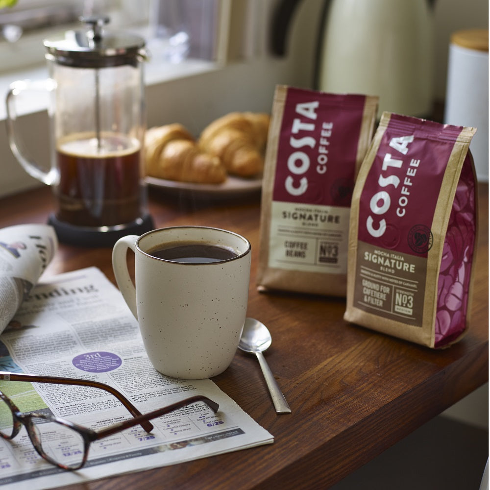 COSTA COFFEE Beans Signature Blend, 1000 g, 5 Count