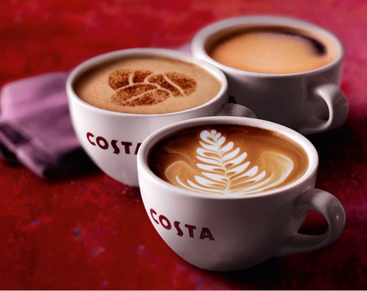 COSTA COFFEE Beans Signature Blend, 1000 g, 5 Count