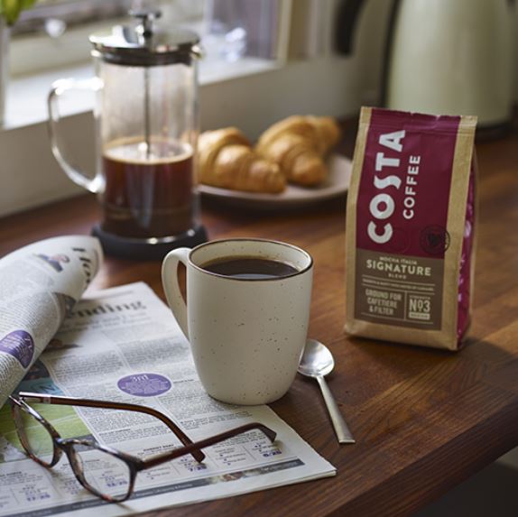 COSTA COFFEE Beans Signature Blend, 1000 g, 5 Count