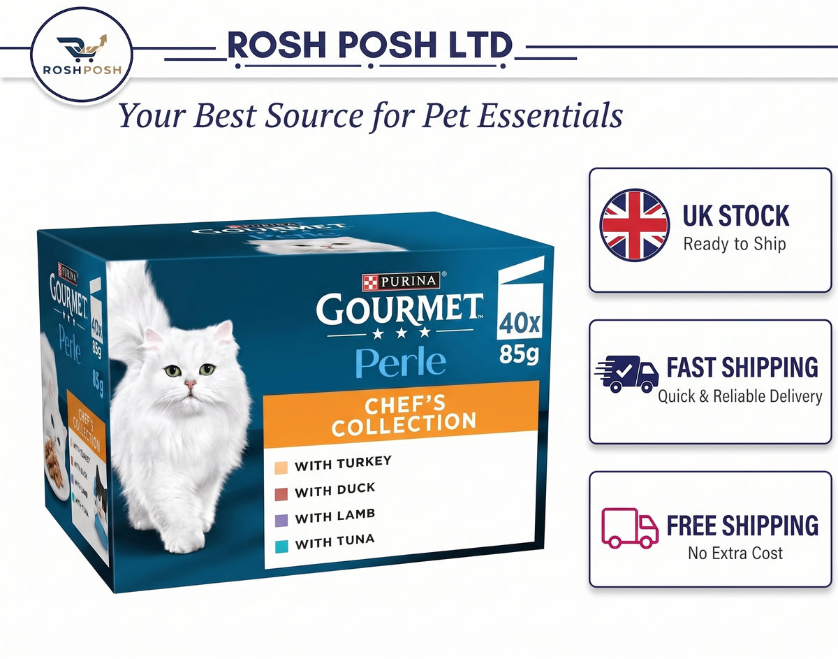 GOURMET Perle Chef's Collection Adult Wet Cat Food Rosh Posh LTD