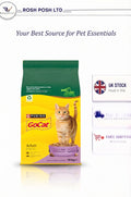 GO-CAT Adult Dry Cat Food Chicken and Duck 10kg PacRosh Posh LTD
