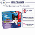 Cat Food – 40 × 85g  ### Product Description  FELIX Original Senior  Rosh Posh LTD