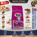 Barking Heads Complete Dry Dog Food 2kg - Adult All Hounder Fuss Pot Duck Rosh Posh LTD