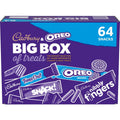 Cadbury & OREO Big Box of Treats, 64 Assorted Chocolates 1618 g (Pack of 1)