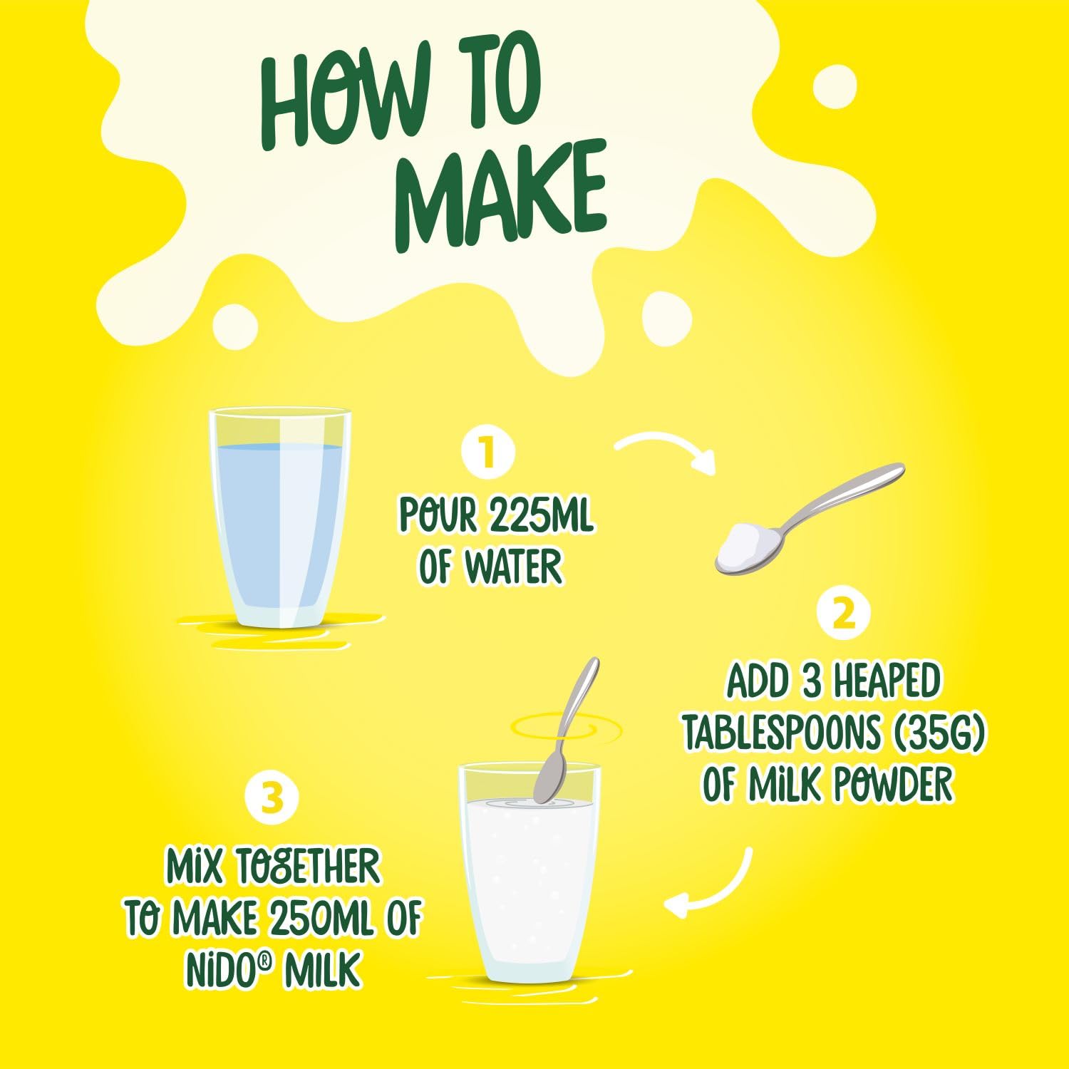 Nido Milk Powder 2.5kg | Pack of 1