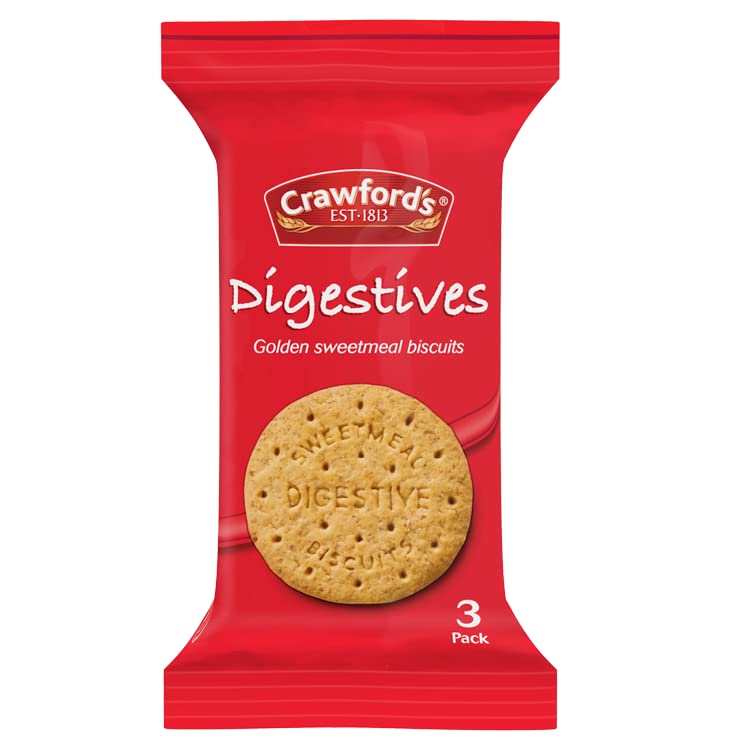 Crawford's Assorted Mini Biscuit Packs (Pack of 100)