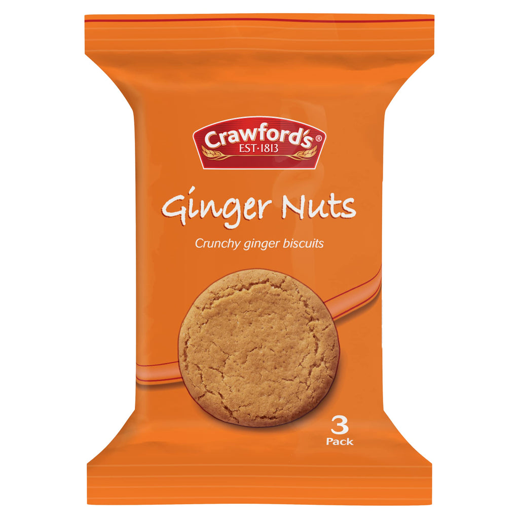 Crawford's Assorted Mini Biscuit Packs (Pack of 100)