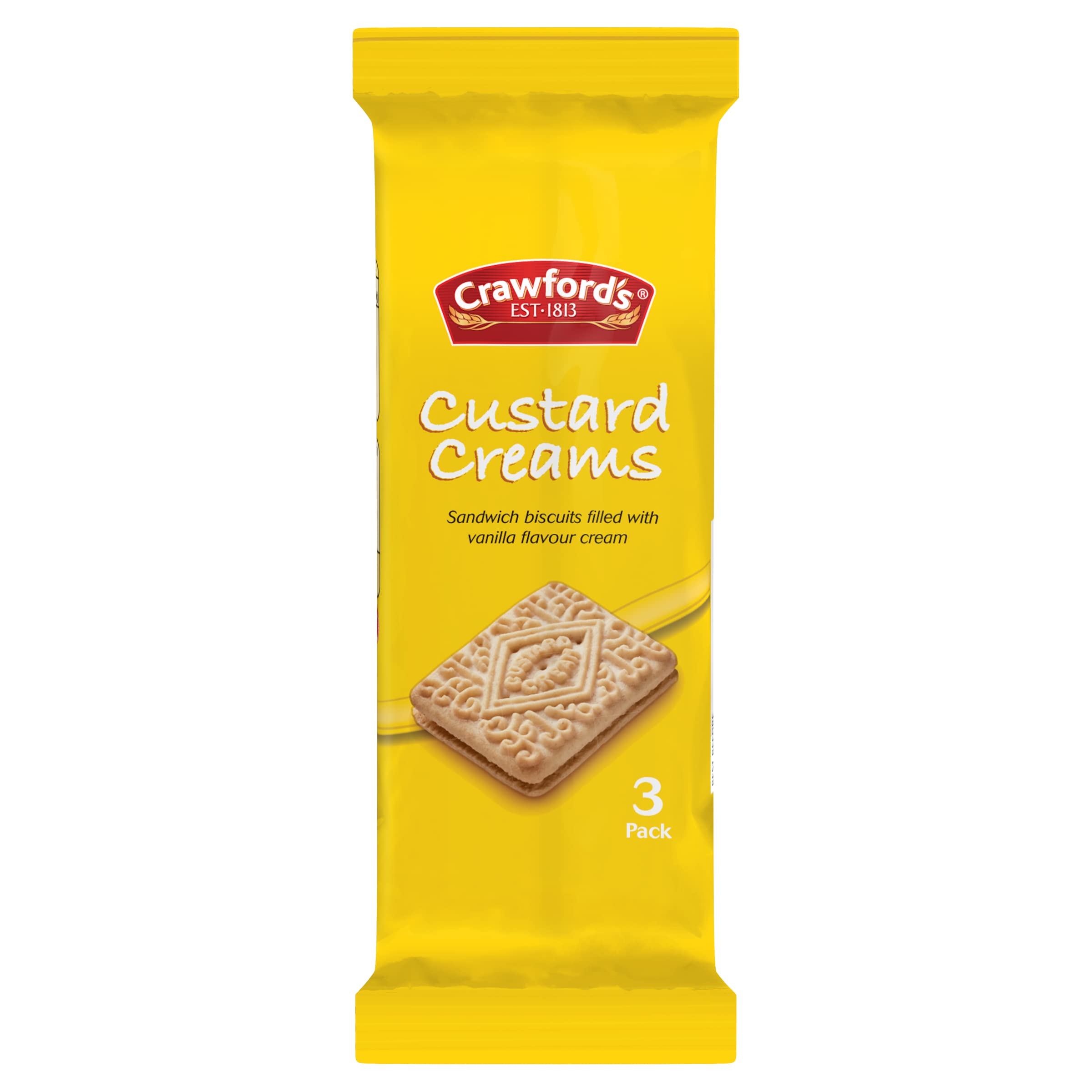 Crawford's Assorted Mini Biscuit Packs (Pack of 100)