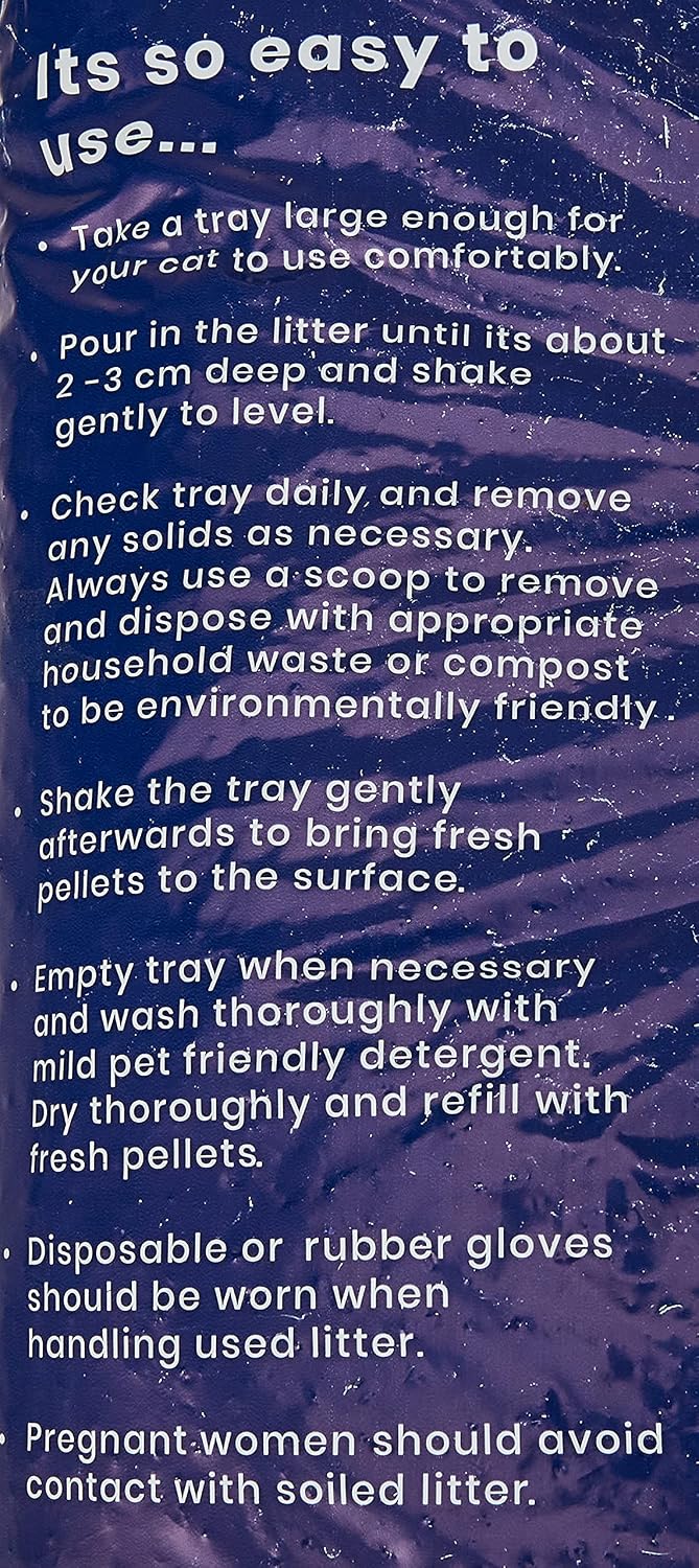 Fresh Paws Premium Wood Pellet Cat Litter, 30 L Rosh PoshLTD